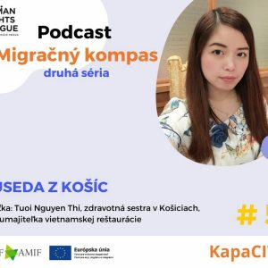 Podcast Migračný kompas: Suseda z Košíc