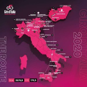 #202 Giro so štartom v Maďarsku, bohaté na časovky a majestátne stúpania