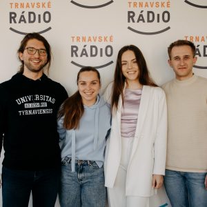Študentská rada vo vysielaní Trnavského rádia: Nicole Makóová & Timotej Birtus