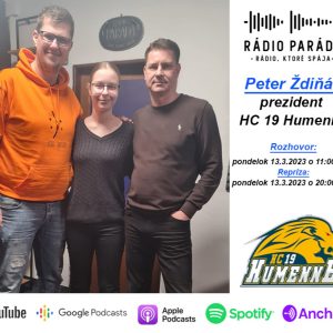 Rozhovor: S Petrom Ždiňákom, prezidentom HC 19 Humenné, o nálade v tíme po zákl. časti a pred play-off