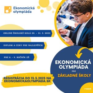 INESS na DNES 88: Ekonomická olympiáda prichádza na základné školy!