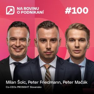 NRoP 100: Veľké firmy nemôžu stáť na jednom človeku
