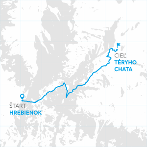 Turistická trasa: Hrebienok – Téryho chata