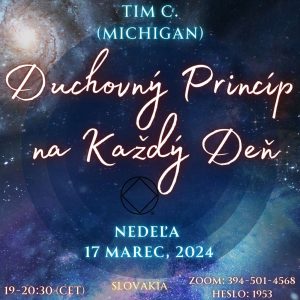 Tim C. (Michigan) Duchovný princíp na každý deň