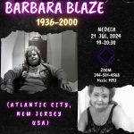Barbara Blaze (Atlantic City, New Jersey, USA) episode thumbnail