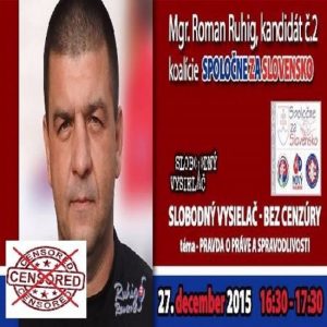 Bez cenzúry 37 – 2015-12-27 Pravda o strane Právo a spravodlivosť