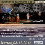 Ekonomické rozhovory 20 – 2016-12-08 s Marianom Vitkovičom, Adrianom Ondrovičom, Romanom Michelkom episode thumbnail