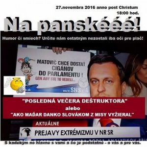 Na panské – 2016-11-27 humoristický týždenník 42/2016…