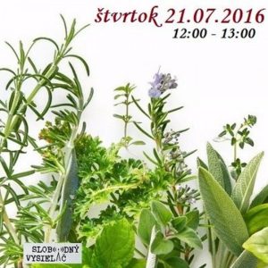 Motorové myši 80 – 2016-07-21 bylinkový receptár 3. časť