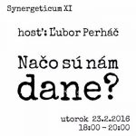 Synergeticum 11 – 2016-02-23 Načo sú nám dane? episode thumbnail