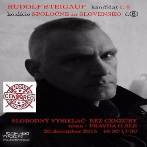 Bez cenzúry 36 – 2015-12-20 Pravda o SĽS