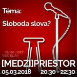Medzipriestor 112 – 2018-03-05 Sloboda slova ? episode thumbnail