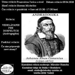 Vzdelávanie pre dospelých 91 – 2018-04-09 Čo nám pripravujú nové strany ?