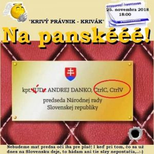 Na panské – 2018-11-25 humoristický týždenní 41/2018