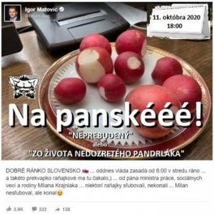 Na panské – 2020-10-11 humoristický týždenník 39/2020
