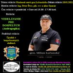 Vzdelávanie pre dospelých 232 – 2021-01-18 Okolnosti smrti gen. Lučanského episode thumbnail