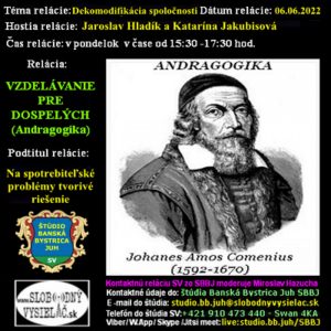 Vzdelávanie pre dospelých 303 – 2022-06-06 Dekomodifikovanie spoločnosti