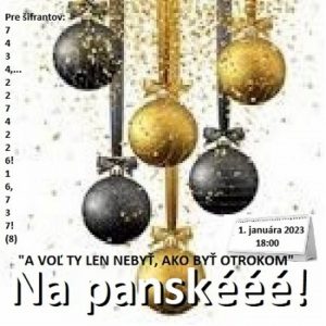 Na panské – 2023-01-01 humoristický týždenník 01/2023