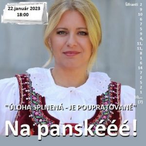 Na panské – 2023-01-22 humoristický týždenník 03/2023