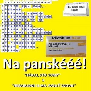Na panské – 2023-03-19 humoristický týždenník 11/2023
