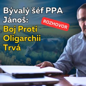 Farmár a aktivista Jaroslav Jánoš: Ministri sa menia, no systém šitý pre oligarchiu zostáva.