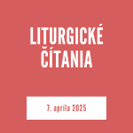 LITURGICKÉ ČÍTANIA | 7. apríla 2025 episode thumbnail