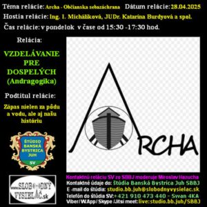 Vzdelávanie pre dospelých 451 – 2025-04-28 Zápas nielen o pôdu a vodu, ale aj našu históriu