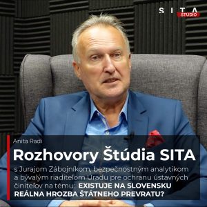Juraj Zábojník aj o tom či existuje na Slovensku reálna hrozba štátneho prevratu | Štúdio SITA