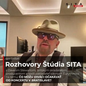 Dave Stewart aj o tom, čo môžu fanúšikovia očakávať od koncertu v Bratislave | Štúdio SITA