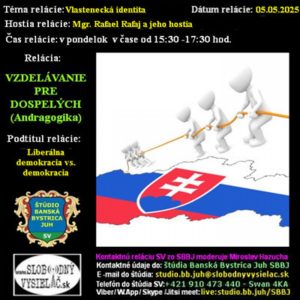 Vzdelávanie pre dospelých 452 – 2025-05-05 Liberálna demokracia vs. demokracia