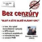 Bez cenzúry 273 – 2025-05-11 „BLBÝ A EŠTE BLBŠÍ VLÁDNY GRC“ episode thumbnail