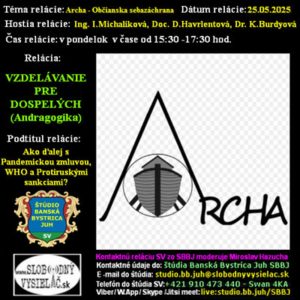 Vzdelávanie pre dospelých 455 – 2025-05-26 Ako ďalej s Pandemickou zmluvou, WHO a Protiruskými sankciami ?