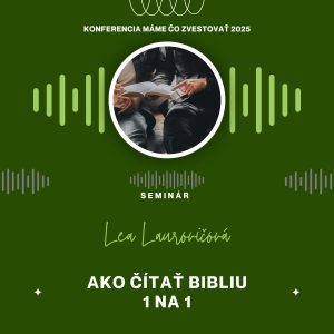 Ako čítať Bibliu 1 na 1