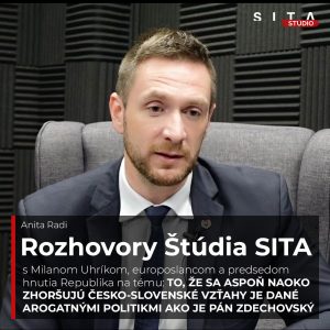 Milan Uhrík o vzťahoch s Českom aj domácej politike na Slovensku | Štúdio SITA