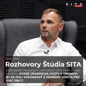 Adrian Pernecký, starosta Malých Levárov aj o zlučovaní obcí | Štúdio SITA