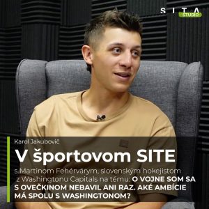 53 – Martin Fehérváry o Ovečkinovi aj lete na Slovensku | Štúdio SITA