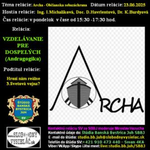 Vzdelávanie pre dospelých 459 – 2025-06-23 Hrozí nám reálne 3. Svetová vojna ?