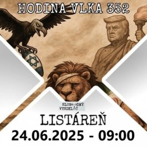Hodina vlka 352 – 2025-06-24 Listáreň