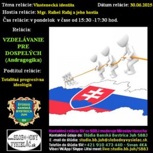 Vzdelávanie pre dospelých 460 – 2025-06-30 Totalitná progresívna ideológia