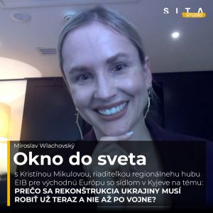 59 – Kristína Mikulová o Ukrajine ale aj dobe cashu v Libanone | Miroslav Wlachovský a Štúdio SITA