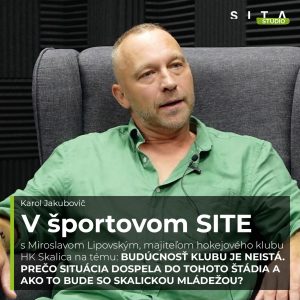 56 – Miroslav Lipovský otvorene o neistej budúcnosti HK Skalica | Štúdio SITA