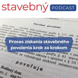 Stavebné povolenie – krok za krokom