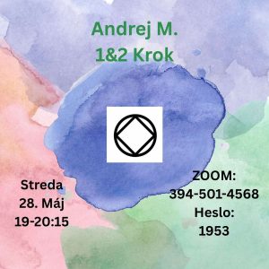 1. & 2. krok – Andrej M. – 28. 5. 2025