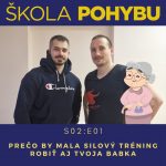 Škola Pohybu Podcast S02E01 – Prečo by mala silový tréning robiť aj tvoja babka – Tréning episode thumbnail