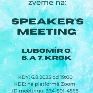 6 a 7 krok – Ľubomír O. (SK) – 6. 8. 2025
