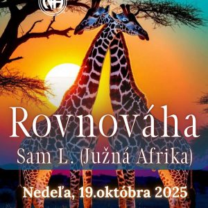 Rovnováha – Sam L. (Južná Afrika) – 19.10. 2025