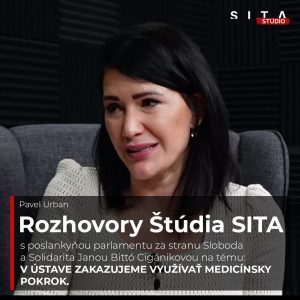 Jana Bittó Cigániková: Ľudia by mali žiť slobodne, no novela Ústavy ide opačným smerom | Štúdio SITA