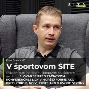 64 – Vladimír Pančík o forme Slovanu a konferenčnej lige | Štúdio SITA