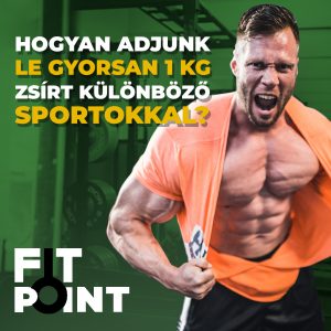 Milyen gyorsan szabadulhatunk meg 1kg zsírtól az egyes sportágak segítségével? I GymBeam I FIT POINT