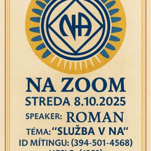 Služba v NA – Roman – 8. 10. 2025